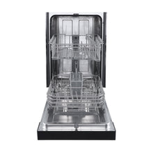 FORNO Polo 18-Inch Built-In Dishwasher, Black (Model FDWBI8041-18BLK)