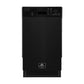FORNO Polo 18-Inch Built-In Dishwasher, Black (Model FDWBI8041-18BLK)