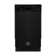 FORNO Polo 18-Inch Built-In Dishwasher, Black (Model FDWBI8041-18BLK)