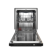 Forno Pozzo 24-Inch Built-In Dishwasher, Black with Antique Brass Handle (Model FDWBI8067-24BLK)