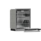 FORNO Pozzo 24-Inch Built-In Tall Tub Dishwasher, Stainless Steel (Model FDWBI8067-24S)