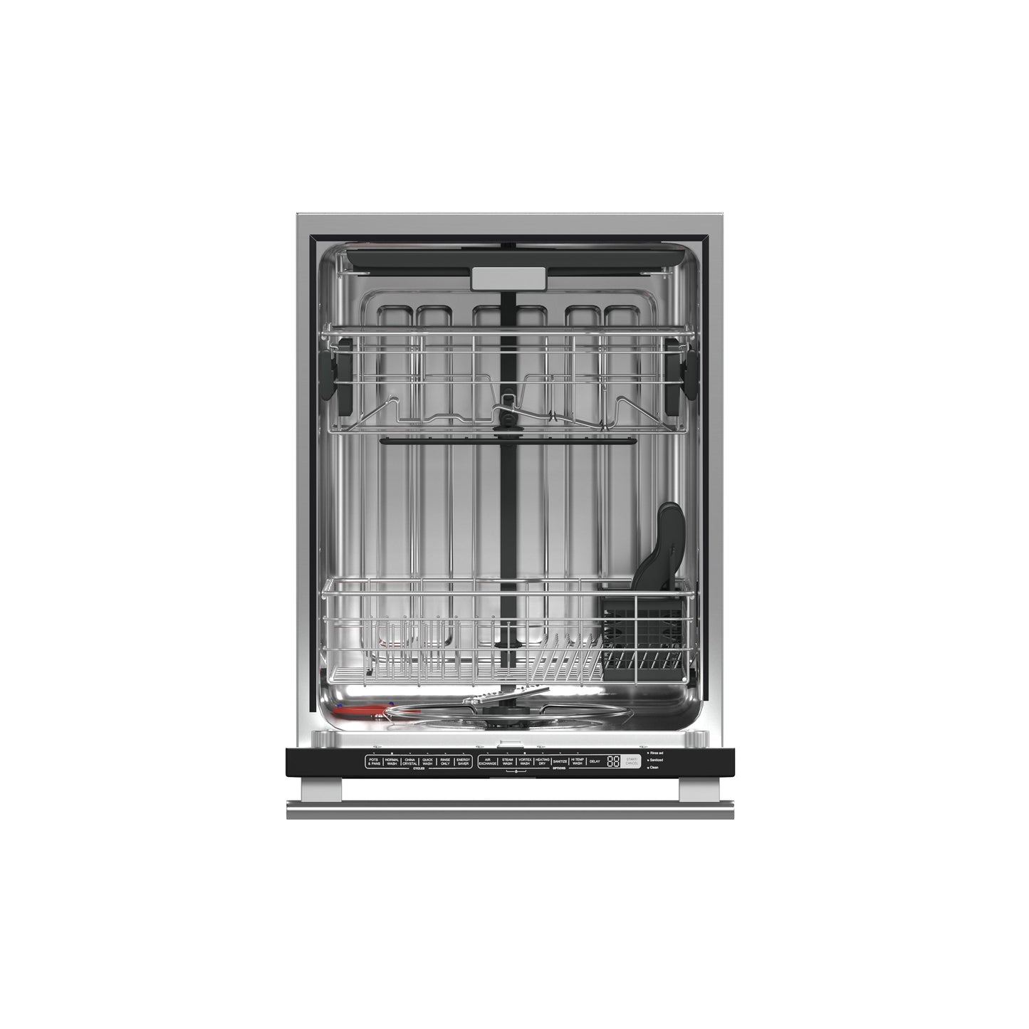 FORNO Pozzo 24-Inch Built-In Tall Tub Dishwasher, Stainless Steel (Model FDWBI8067-24S)