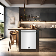 FORNO Pozzo 24-Inch Built-In Dishwasher, White with Stainless Steel Handle (FDWBI8067-24WHT)