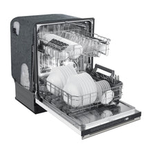 FORNO Pozzo 24-Inch Built-In Dishwasher, White with Stainless Steel Handle (FDWBI8067-24WHT)