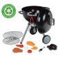 Weber Kettle Barbecue Light & Sound Kids Toy BBQ Set – Pretend Play, Ages 3+
