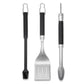 Weber 3-Piece Precision Grill Tool Set – Black