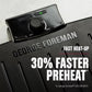 GEORGE FOREMAN Submersible Grill – 5-Serving, Adjustable Temperature, Black