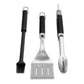 Weber 3-Piece Precision Grill Tool Set – Black