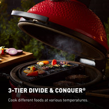 Kamado Joe® Classic Joe Series III 18" Charcoal Grill in Red with Cart
