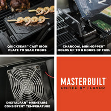 Masterbuilt® AutoIgnite 545 Digital Charcoal Grill and Smoker