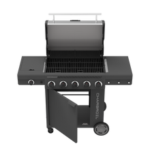 Char-Broil Performance Series™ FlavorMax™ 5 Burner Gas Grill Cabinet with Side Burner Gray - product image 5