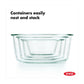OXO 8 Piece SNAP Glass Round Container Set - image 7