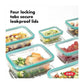 OXO 8 Piece SNAP Glass Round Container Set - image 9