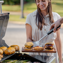 Char-Broil Performance Series™ FlavorMax™ 5 Burner Gas Grill Cabinet with Side Burner Gray - product image 10