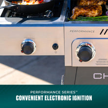 Char-Broil Performance Series™ 4-Burner Gas Grill with FlavorMax™ and Side Burner (Cart, Gray) - product image 6