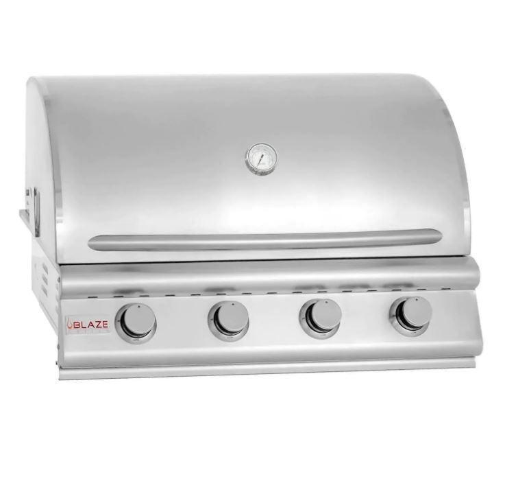 Blaze 32 in. 4 Burner Prelude LBM Propane Gas Grill, BLZ-4LBM-LP