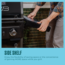 Char-Broil Performance Series™ FlavorMax™ 2 Burner Gas Grill Cabinet with Foldable Side Shelves Black - product image 8