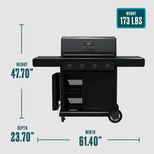 Char-Broil Pro Series™ 4 Burner Gas Grill & Griddle - product image 10