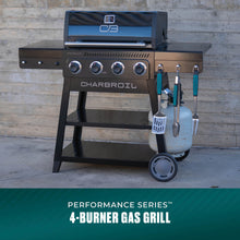 Char-Broil Performance Series™ 4-Burner Gas Grill with FlavorMax™ (Cart, Black) - product image 2