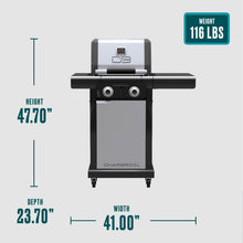 Char-Broil Commercial Series™ 2 Burner Gas Grill & Griddle - product image 9