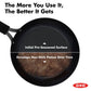 OXO Obsidian Carbon Steel 8" Frypan with Silicone Sleeve - image 3