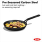 OXO Obsidian Carbon Steel 10" Frypan with Silicone Sleeve - image 2