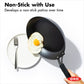 OXO Obsidian Carbon Steel 10" Frypan with Silicone Sleeve - image 4