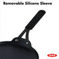 OXO Obsidian Carbon Steel 10" Crepe Pan with Silicone Sleeve - image 5