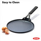 OXO Obsidian Carbon Steel 10" Crepe Pan with Silicone Sleeve - image 8