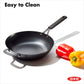 OXO Obsidian Carbon Steel 12" Wok with Silicone Sleeve - image 8
