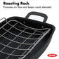 OXO Obsidian Carbon Steel Roaster with Rack - image 5