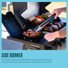 Char-Broil Performance Series™ FlavorMax™ 5 Burner Gas Grill Cabinet with Side Burner Blackout - product image 11