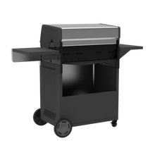 Char-Broil Performance Series™ FlavorMax™ 5 Burner Gas Grill Cabinet with Side Burner Gray Stainless - product image 6