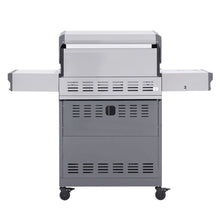 Monument Grills Eminence 405 Series | 4 Burner Tech Propane Gas Grill in Stainless Steel