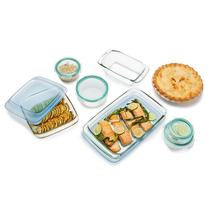 OXO 14-Piece Glass Bake, Serve & Store Set - image 3