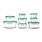 OXO 16 Piece Glass Smart Seal Everyday Container Set