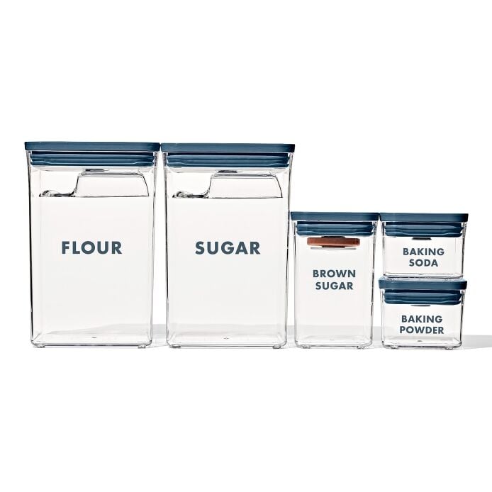 OXO 8-Piece Prelabeled Baking POP Container Set - image 2
