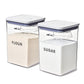 OXO 8-Piece Prelabeled Baking POP Container Set - image 9