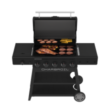 Char-Broil Performance Series™ FlavorMax™ 5 Burner Gas Grill Cart with Side Burner Blackout - product image 6