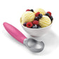 7.5-Inch Ice Cream Scoop with Pink Handle