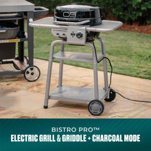 Char-Broil Bistro Pro™ Electric Grill & Griddle + Charcoal Mode Black - product image 3