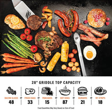 28" Griddle with Hard Cover