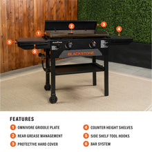 28" Griddle with Hard Cover