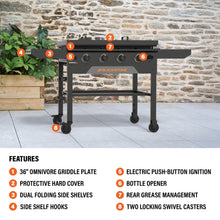 Original 36” Griddle with Hard Cover