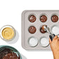 OXO Non-Stick Pro Ceramic Coated Metal Bakeware 12 Cup Muffin Pan - image 5