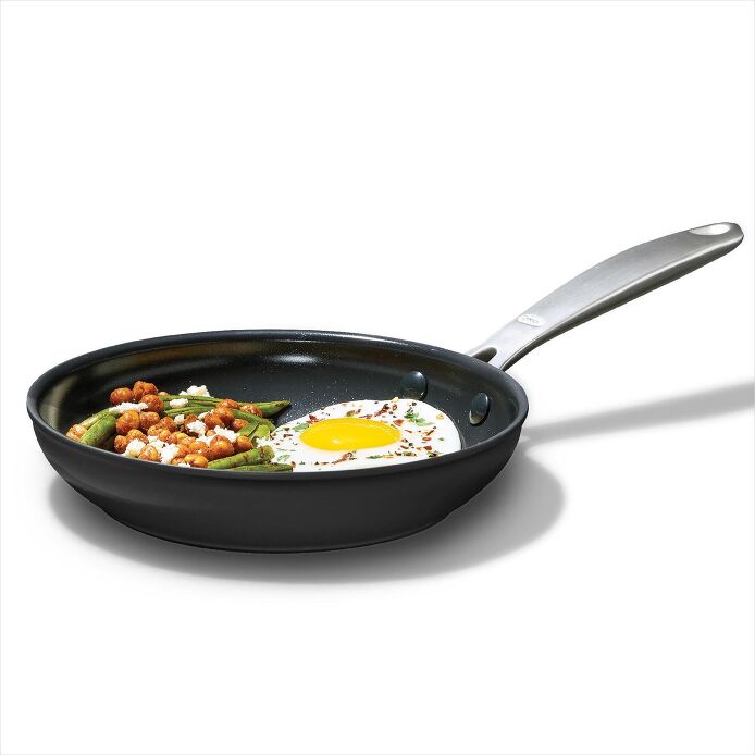 OXO Enhanced Non-Stick 2-Piece Frypan Set — Black - image 4