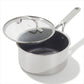 OXO Trident Hybrid Non-Stick Stainless Steel 2.5 Qt Saucepan with Lid - image 2