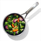 OXO Trident Hybrid Non-Stick Stainless Steel 2.5 Qt Saucepan with Lid - image 6
