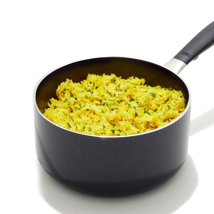 OXO Stainless Steel Everyday 1.6 qt Saucepan with Lid - image 3