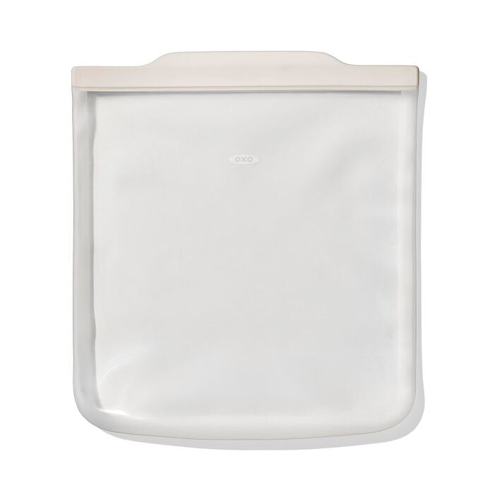 OXO Silicone Reusable Bag - Gallon Bag (128 oz) - Oat - image 2